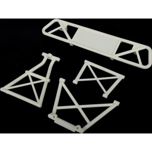 Rear bumper nylon group set for 1/5 scale LOSI 5IVE-T 5T Part Rovan LT Parts