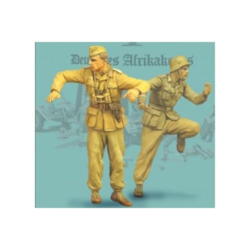 1/35 Assembly Resin Figure kit Officer and Soldier
