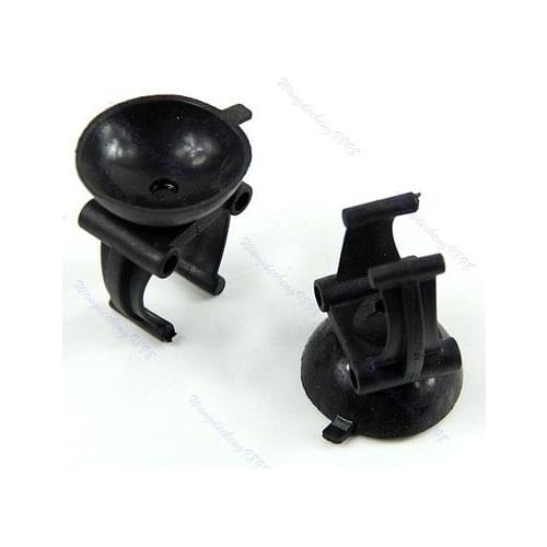 10pcs/lot Black Suction Cup Clip 30mm Diameter For Aquarium Heater Tubing Rain Bar for aquarium