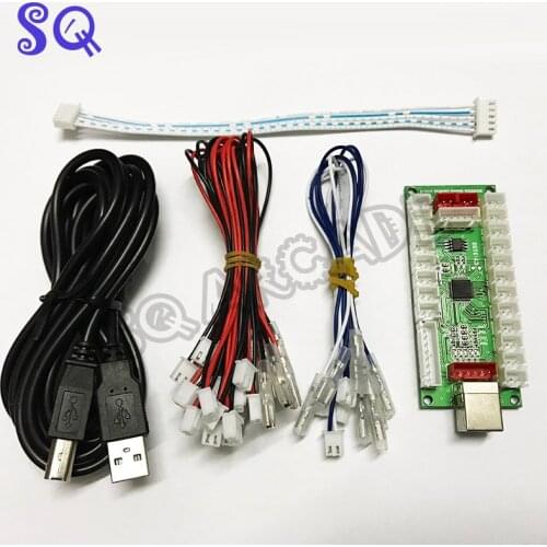 4 IN 1 PS2/PS3/PC/ XBOX360 pcb Arcade Joystick USB Arcade Joystick USB Encoder borad To PC Arcade Sanwa Joystick for Arcade kit