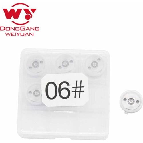 6pcs/lot Diesel fuel control valve plate 06#, common rail spare part, No. 06#, for DEN injector, for 095000-5510/095000-7060