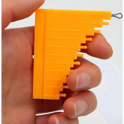 Carp Fishing Accessories Hair Gauge for Carp Hair Rig Measurement Tool Carp Coarse Method Feeder Fishing Tackle Supplies