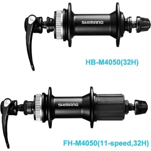 ALIVIO M3100 Series FH-M4050&HB-M4050 FRONT AND REAR CENTER LOCK - Disc Brake - Quick Release - 11-speed