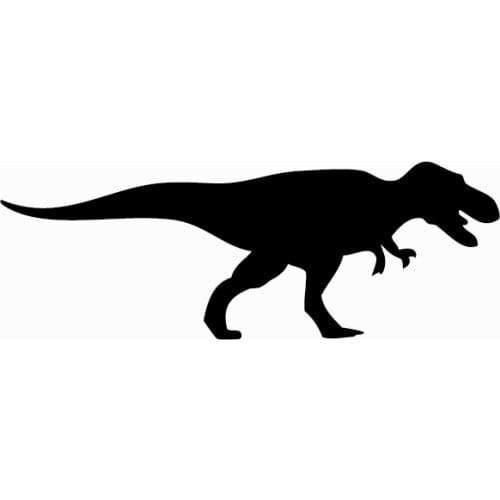 Dawasaru T-Rex Car Sticker Waterproof Cover Scratch Decal Laptop Skateboard Suitcase Motorcycle Auto Accessories PVC,20cm*7cm