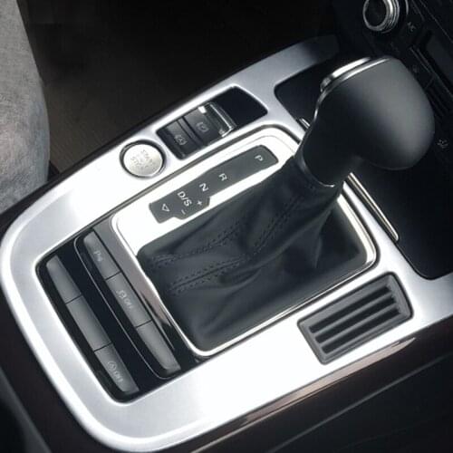 Car Accessories for Audi A5 A4 B9 2013-2016 High Quality Gear Panel Cover Decoration Trim Sequins