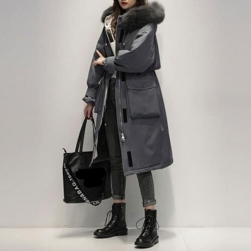 Bella Philosophy Women's Winter Parkas With Natural Fur