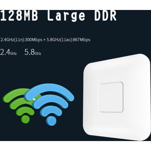 Wireless AP CF-E355AC 1200Mbps Ceiling AP 802.11AC Indoor WIFI Router POE Power EM88