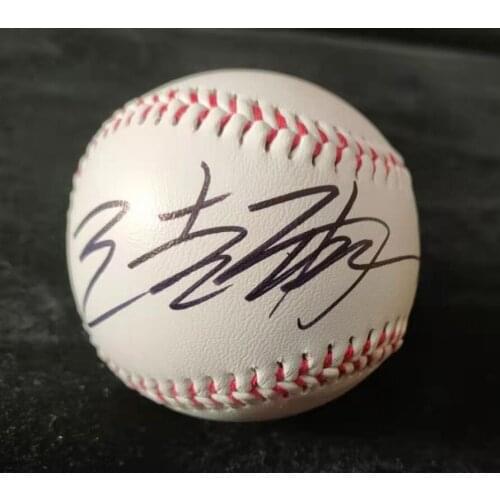 Hand signed ball GOT7 Jackson autographed baseball ball limited K-POP 032021