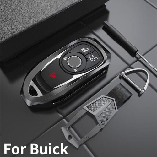 Mutips Car Key Case Shell Cover for Buick GL6 Regal GL8 ENCLAVE GA GX XE GF Enclave Regal Zinc Alloy Keychain Auto Accessories