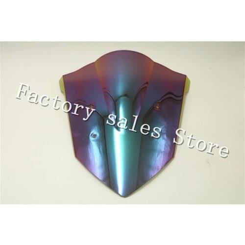 HotSale For Honda CBR650F CBR 650F 650 F 2014 2015 2016 2017 Chrome Motorcycle Windshield WindScreen Double Bubble 14 15 16 17