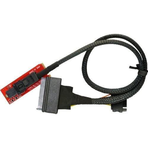 U.2 U2 Kit SFF-8639 NVME PCIe SSD Adapter & Cable for Mainboard Intel SSD 750 p3600 p3700 M.2 SFF-8643