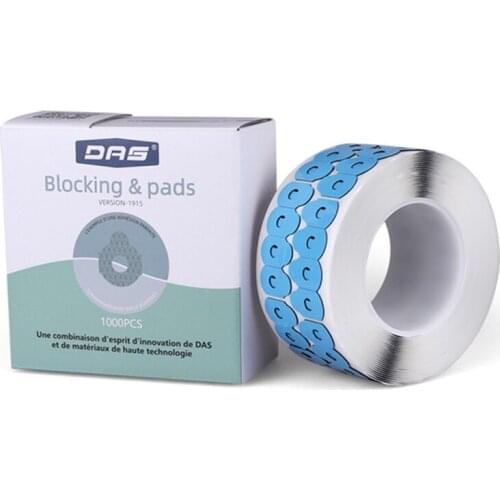 Hot Selling Lenses Processing Blocking Pad DAS 1915 Pastilles Adhesives Protecting Non-Slip Sticker Pads Optical Accessories