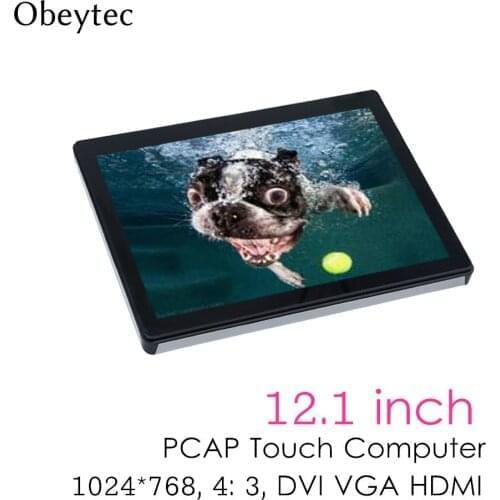 OBT121M-RK3288 12.1 inch touch computer with android main board, 1024*768, 200nits, capacitive touchscreen