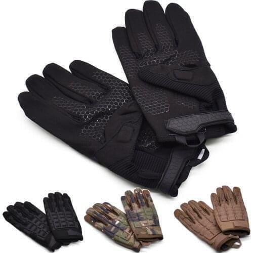 Motorcycl Gloves Leather Touch Screen Non-slip Breathable Riding Gloves For yamaha mt 07 r3 mt 09 yz250f wr250f duke200 duke390