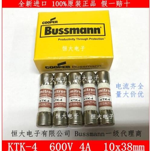 BUSSMANN fuse KTK-1 KTK-2 KTK-3 KTK-4 KTK-5 KTK-6 KTK-8 600V
