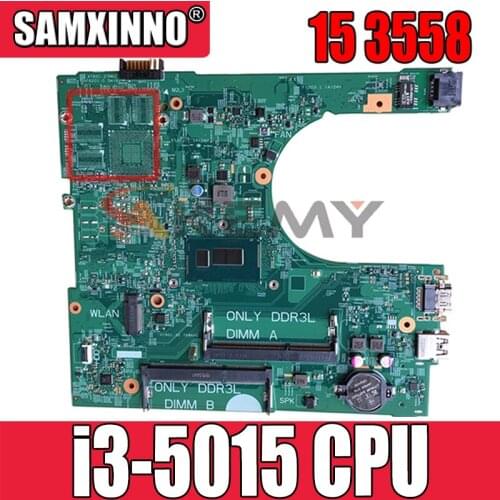 Working for Dell inspiron 15 3558 motherboard i3-5015 0MNGP8 CN-0MNGP8 MNGP8 14216-1 100% TESTED WELL