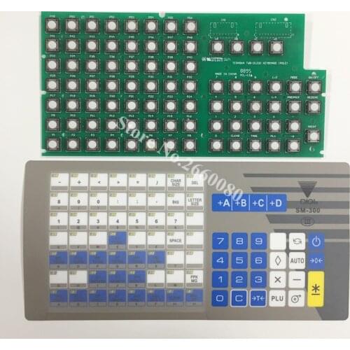 SM300 Keyboard & Key Sheet Internal Circuitry Inner Circuit Keypad Film for DIGI SM300P SM80XP Scale Accessoriess