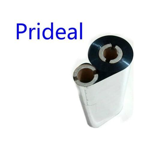 Prideal 110mm*90m Reinforced wax based carbon ribbon for GK888t 888TT GK420t TLP2844 gk430t Printer