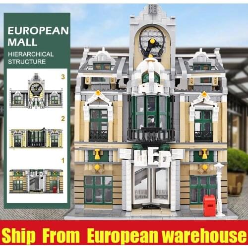 Yeshin 0922 MOC14248 Streetview Grand Emporium Wedding Hall Model Building Blocks Bricks Compatible 10211 Toy Christmas Gift