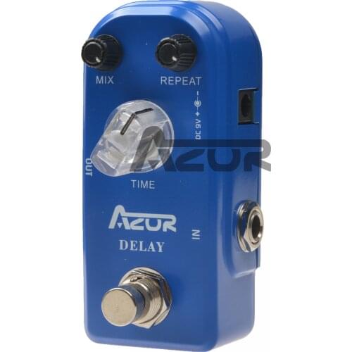 AZOR AP-306 Delay Guitar Effect Pedal Mini Pedal Delay Guitar Pedal Micro Pedal Effect Guitar Accessories Good Quality AP306