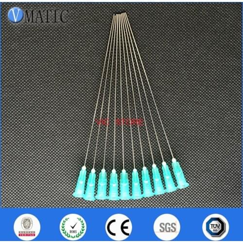 Free Shipping 21G Blunt Needle Tip 10cm Long For Liquid Dispenser Adhesive Glue Ink Refilling 100mm Length Dispensing Needles
