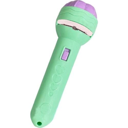 Baby Sleeping Stor Side Projector Torch Kids Educational Projection Flashlight Toy Kids Torch and Projector