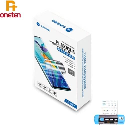 SUNSHINE Flexible Hydrogel Film SS-057 For SS-890C Auto Film Cutting Machine Mobile Phone Screen Front Film Cut A B E D R P PB