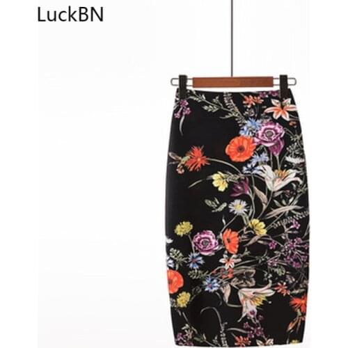LuckBN Pencil Skirts For Fat