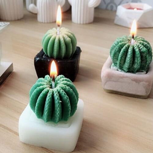 Small flower pot silicone mold DIY plaster scented candle mold soft ceramic gypsum resin mold