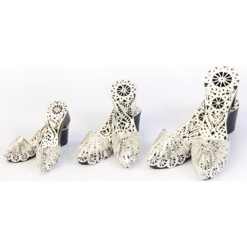 Jibau Silver Plated Miniature Clog Personalized Gift Set