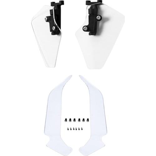 Motorcycle Clear Upper Lower Air Deflector Set For Honda Goldwing 1800 GL1800 2018-2020 2019