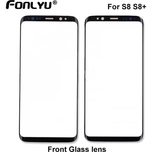 New Replacement External Glass for Samsung Galaxy S8 S9 S10 Note 10 Plus Note 8 9 G960 N970 LCD Display Screen Outer Glass Lens