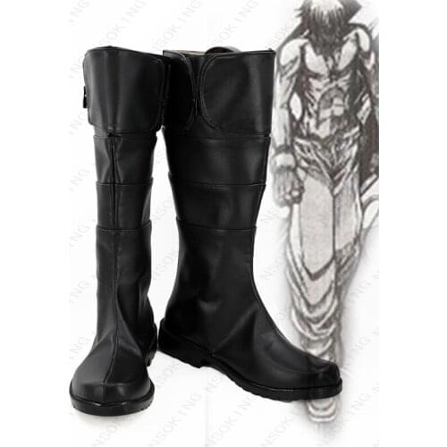 New HELLSING Captain Hans Cosplay Anime Boots Tailor-Made