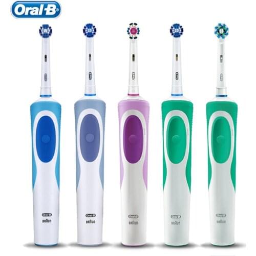 Oral B Vitality Electric Toothbrush Rechargeable Adults Electronic Tooth Brush Oral Hygiene Dental Rotating Teeth Brush