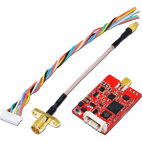 EWRF e708TM3 Pro VTX Wireless AV Transmitter 5.8G 25/200/500/800mW/OFF PitMmode Switchable OSD Adjustable FPV Transmitter 7-26V