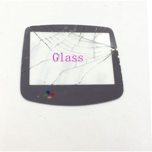 Plastic & Glass For SFC Limited Screen Lens W/ Adhesive For Nintendo Game Boy Advance GBA Protector