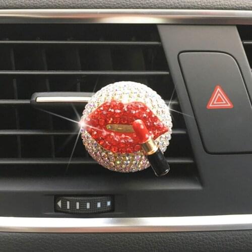Sexy Lip Vent Clip Car Accessories For Girls Interior Car Smell Aroma Diffuser Car Air Freshener Flavoring In Auto Decoration