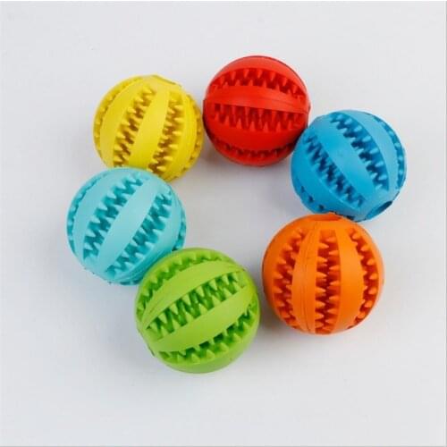 Pet Supplies Dog Toy Clean Play Supplies Strong Rubber Ball Leakage Food Mint Interactive Bouncing Ball Gnawing Toy Anti-molar