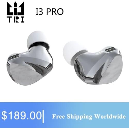 TRI i3 pro HiFi Planar Magnetic+1DD+1BA Driver Headphone In Ear Monitor Update Earbuds TRI I3 Sports Headset 3.5 MMCX