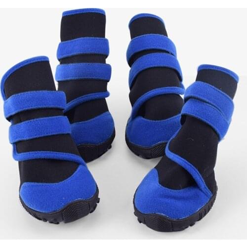 XXS-XXL Pet Dog Shoes Small Big Dog Outdoor Waterproof Rain Boots Non-slip Wear Resisting Prevent Dirty Pet Shoes Pet Supplies