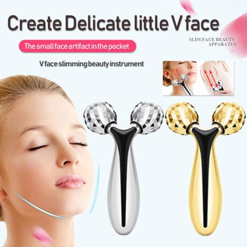 3D Handheld Muscle Body Shape V Face-Lift Y Vorm 360 Draaien Slimming Machine Massage Roller Ball Beauty Tools