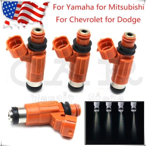 4PCS CDH210 Fuel Injector 68V-8A360-00-00 Nozzle For Yamaha F115 HP Outboard 2000-2011 CDH-210 68V8A3600000