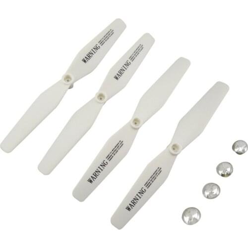 4PCS Propeller for VISUO XS809 XS809S XS809W XS809HW 8807 8807w Quadcopter Backup Parts UAV White Paddle