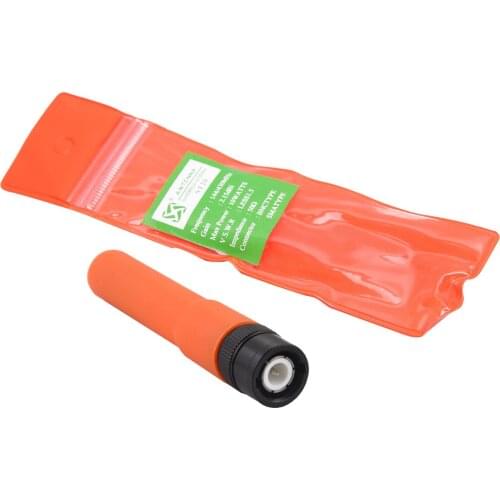 ABBREE ST20 BNC Short Walkie Talkie Antenna BNC Connector UHF/VHF 144/430MHz for i com IC-V80 IC-V82 Kenwood Two Way Radio