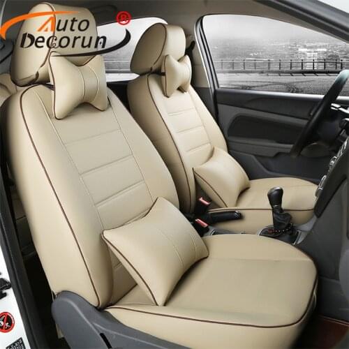 AutoDecorun Dedicated leather cover seats for Mercedes Benz Viano car seat covers sets cars cushion supports covers accessories