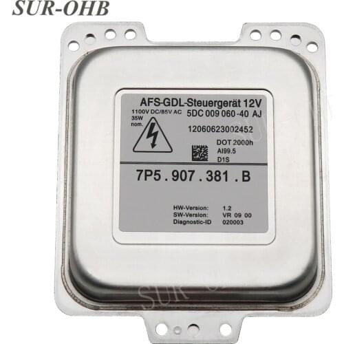 D1S Xenon Headlight Ballast 7P5.907.381.B AFS GDL Steuergerat Control Module Unit 5DC009060-40AJ 7P5907381B For Cayenne SUV 958