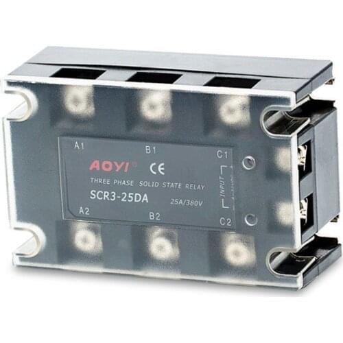 DC Three-phase Solid State Relay SCR3-DA Series 220v380v 25A----120A