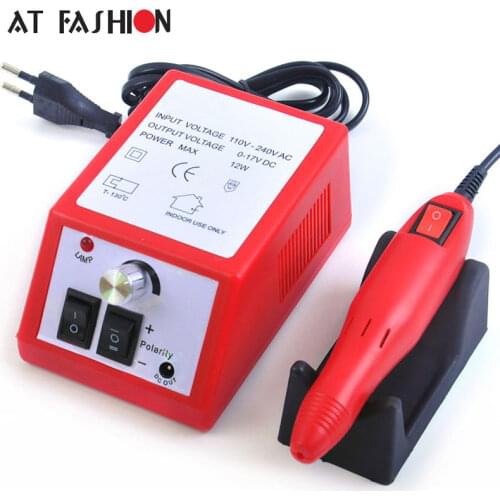 Electric Nail Drill Manicure Set Pen Machine with Drills 6 Bits Pedicure Manicure Nail Art Equipment Electronic Nail File
