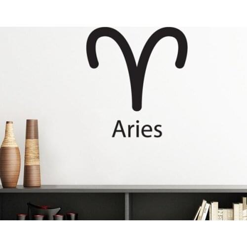 Gemini Aries Cancer Leo Aquarius Capricorn Constellation Silhouette Removable Wall Sticker Art Decals Mural DIY Wallpaper Decal
