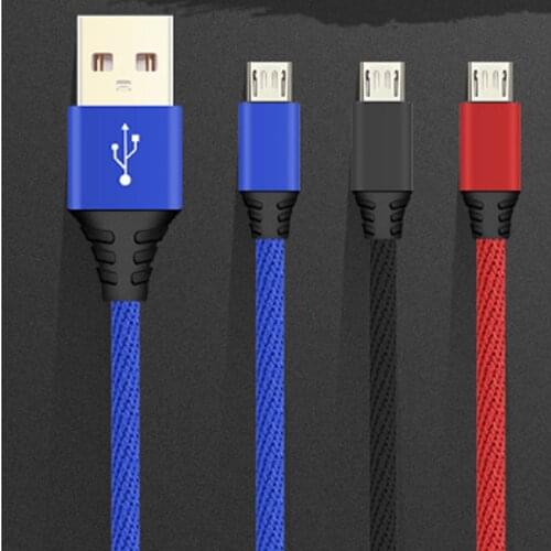 3A Fast Charging Mobile Phone Charger Cable Micro USB Cable 1M Date Cable
